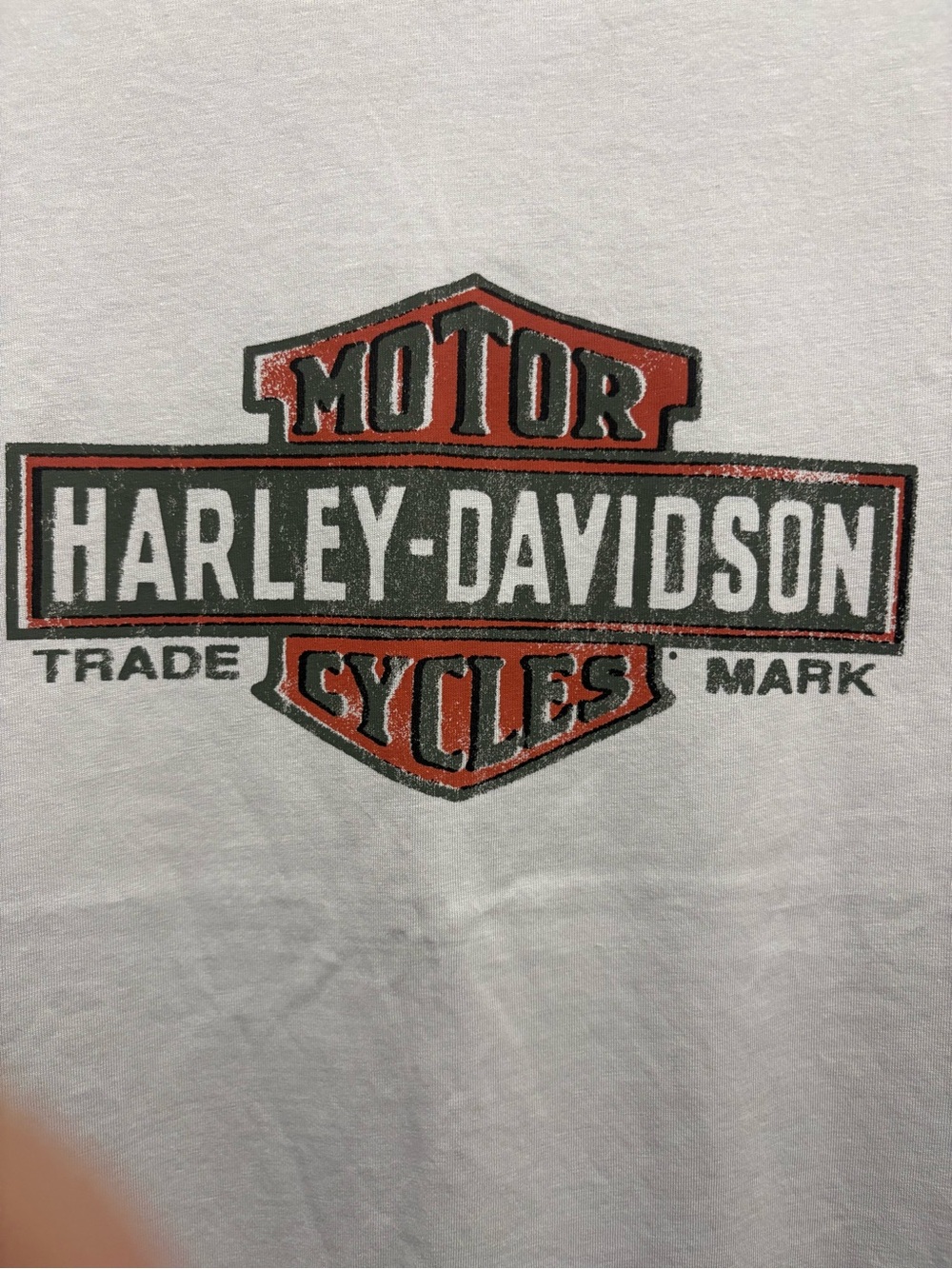 NWT Harley-Davidson Gray Logo Graphic Tee Shirt Women’s Crew Neck Biker Cotton - Picture 5 of 14
